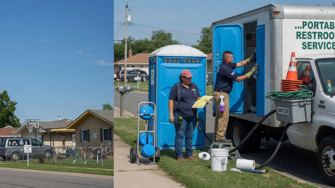 Portable Toilet Rental in Lucas, OH near me